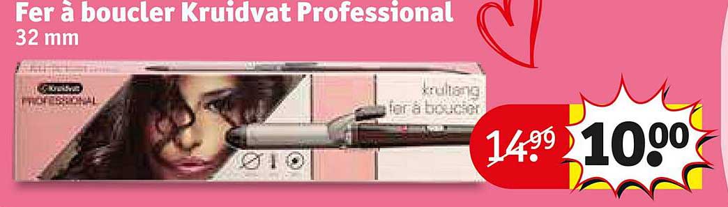 fer à boucler kruidvat professional