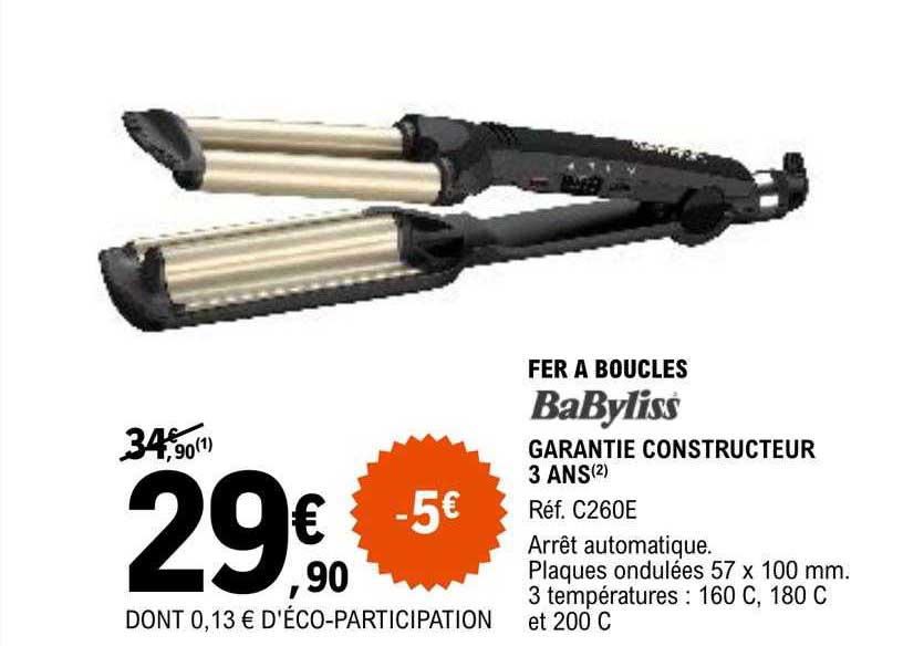 Fer à Boucles Babyliss