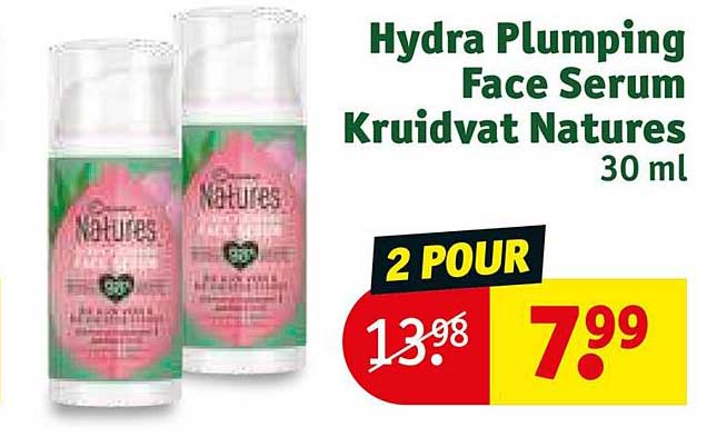 hydra plumping face sérum kruidvat natures