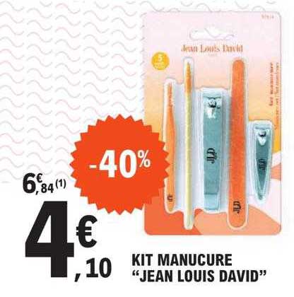 kit manucure "jean louis david"