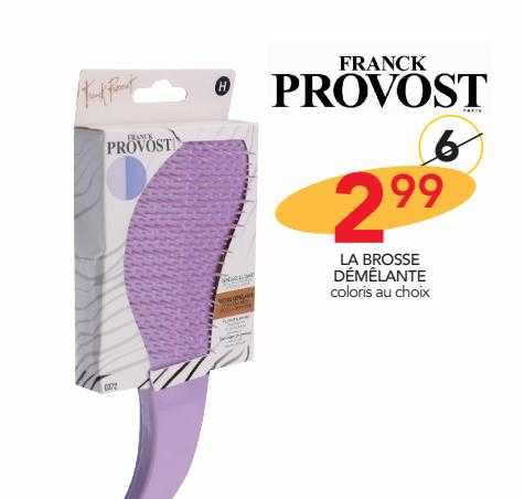 la brosse démélante franck provost