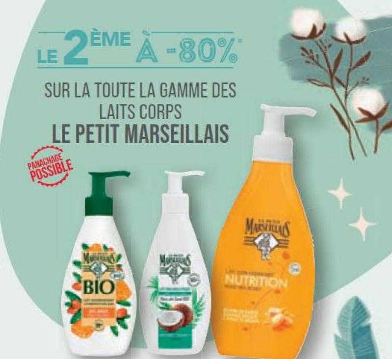 La Gamme Des Laits Corps Le Peits Marseillais
