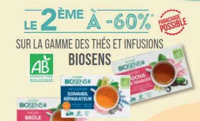 La Gamme Des Thés Et Infusions Biosens