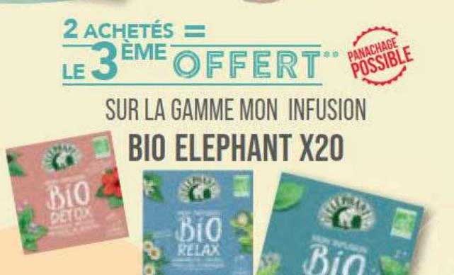la gamme mon infusion bio éléphant x 20