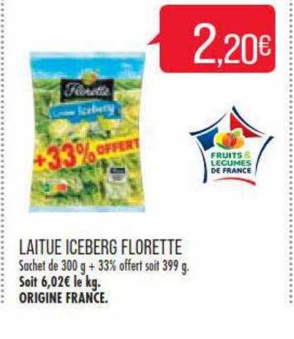 Laitue Iceberg Florette