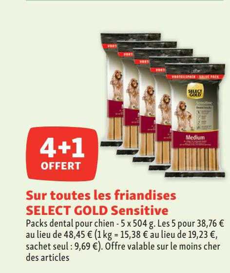 Les Friandises Select Gold Sensitive