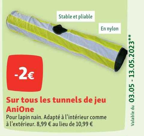 les tunnels de jeu anione