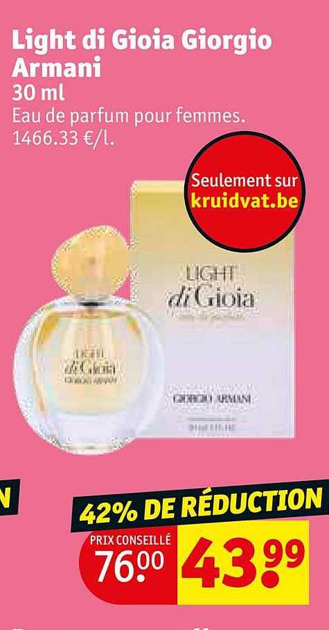 light di gioia giorgio armani