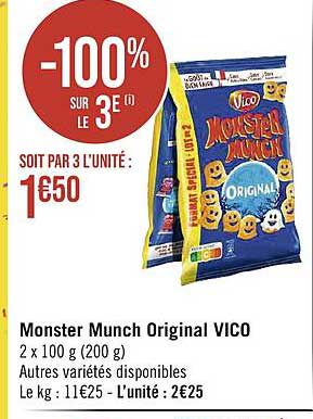 Monster Munch Original Vico