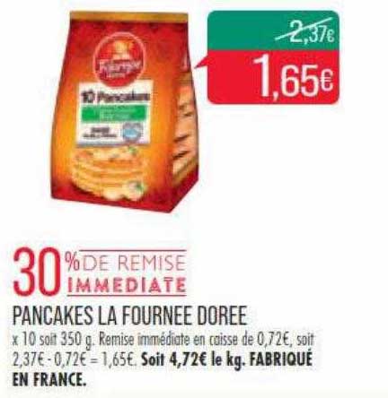 pancakes la fournée dorée