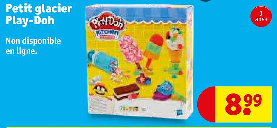 petit glacier play-doh
