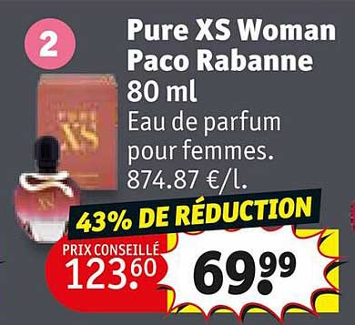 pure xs woman paco rabanne