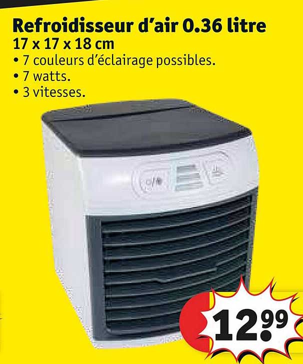 refroidisseur d'air 0.36 litre