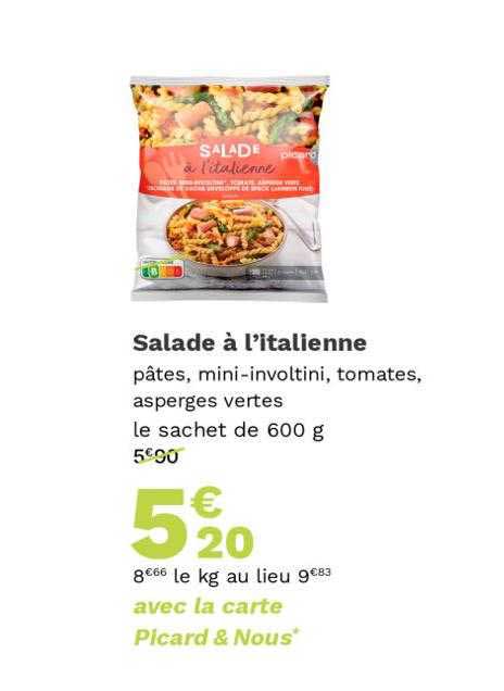 salade à l'italienne