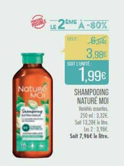 shampooing naturé moi