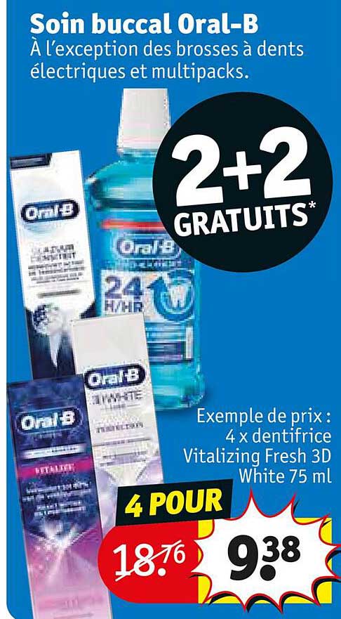 soin buccal oral-b