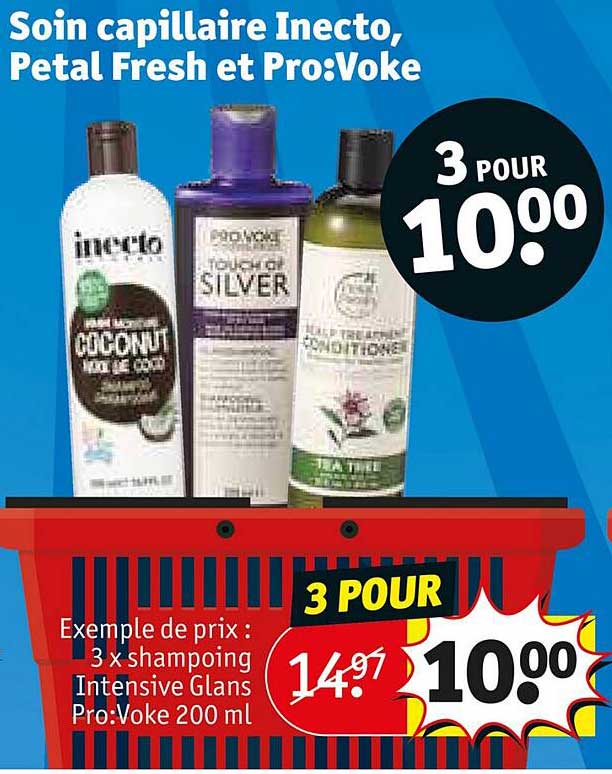 soin capillaire inecto, pétal fresh et pro : voke