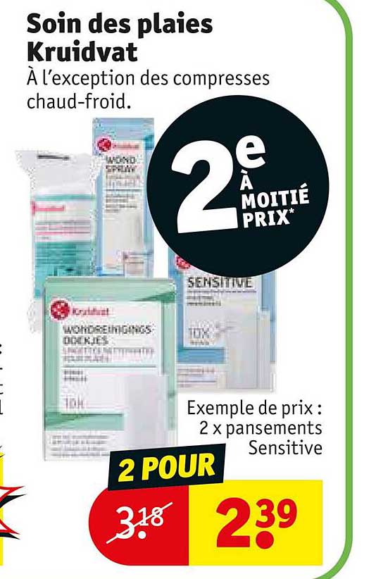 Soin Des Plaies Kruidvat