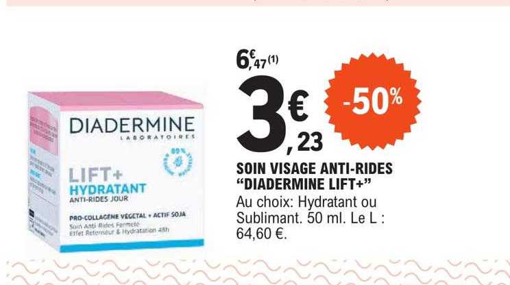 Soin Visage Anti-rides "diadermine Lift+"
