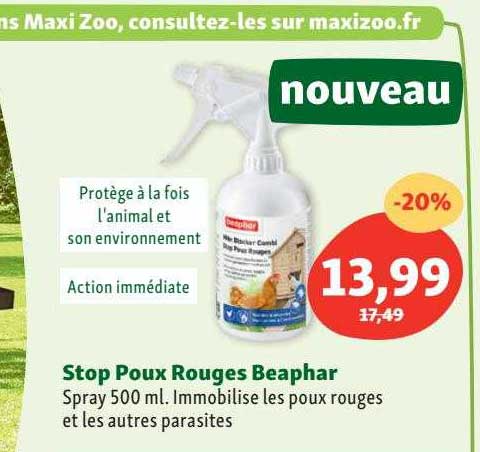 Stop Poux Rouges Beaphar