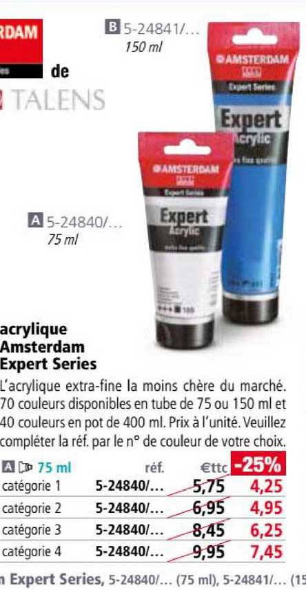 acrylique amsterdam expert series
