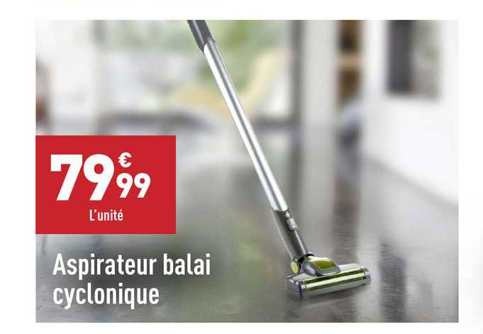Aspirateur Balai Cyclonique