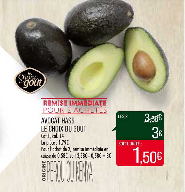 Avocat Hass Le Choix Du Goût