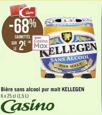 Bière Sans Alcool Pur Malt Kellegen