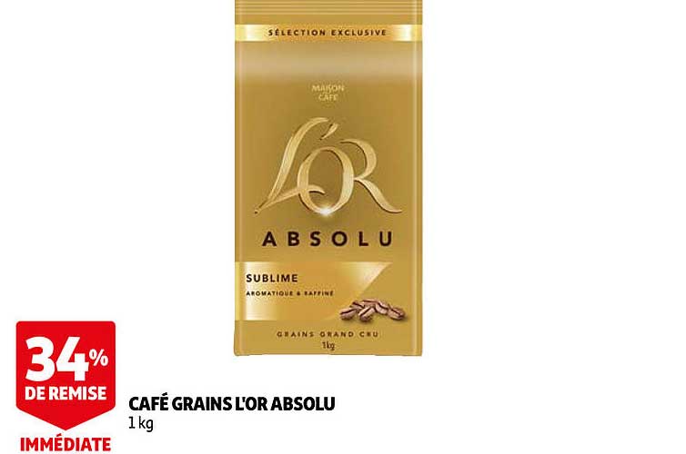 Café Grains L'or Absolu