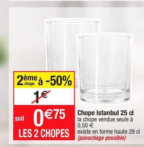 chope istanbul 25 cl