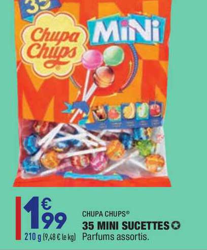 Chupa Chups 35 Mini Sucettes