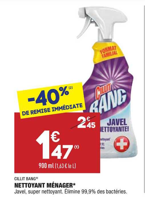 cillit bang nettoyant menager