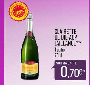 Clairette De Die Aop Jaillance