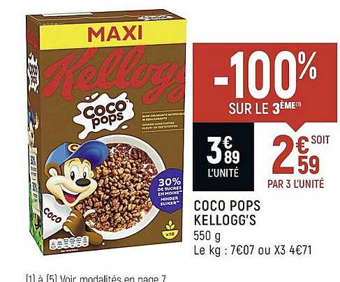 Coco Pops Kellogg's