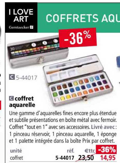 Coffret Aquarelle