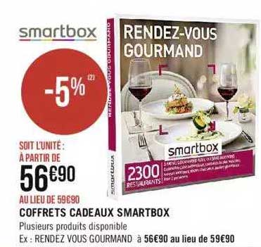 Coffrets Cadeaux Smartbox