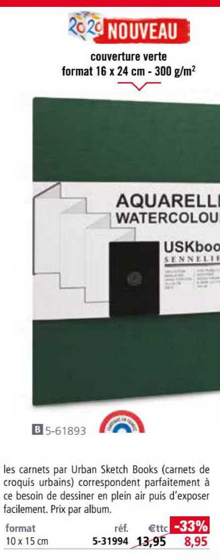 Couverture Verte Format 16 X 24 Cm 300g-m2