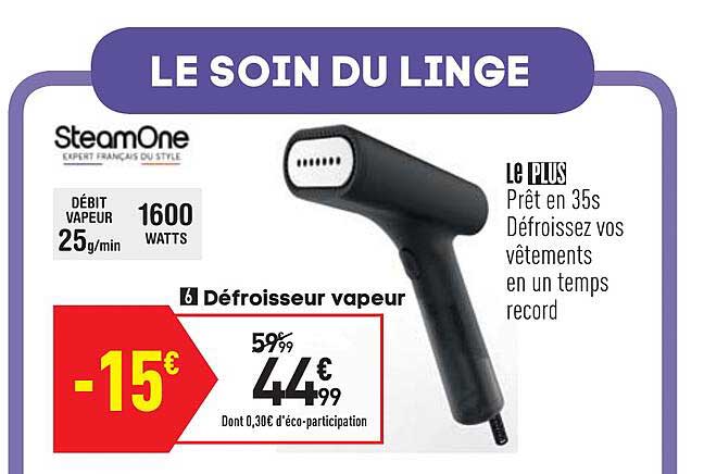 Défroisseur Vapeur Steam One