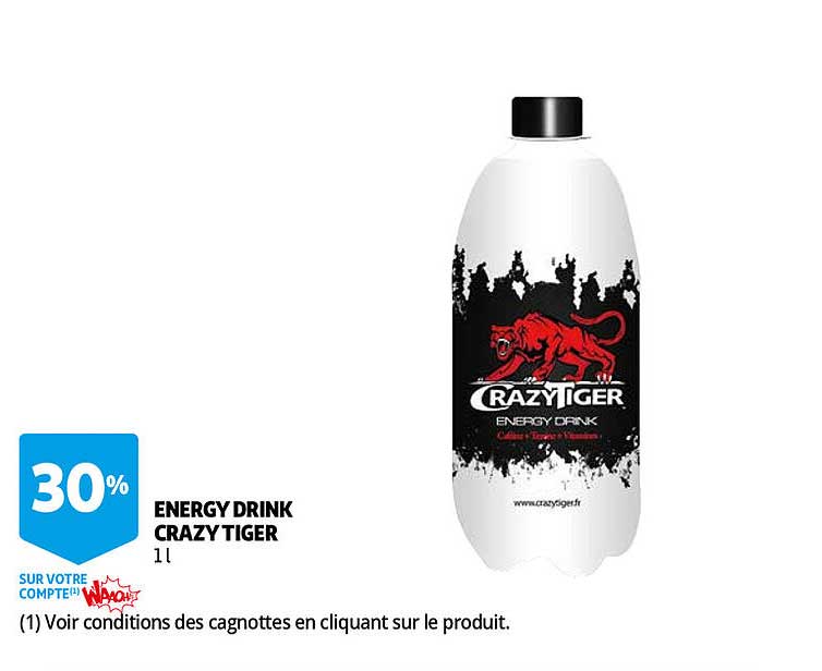 energy drink crazy tiger