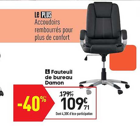 Fauteuil De Bureau Damon