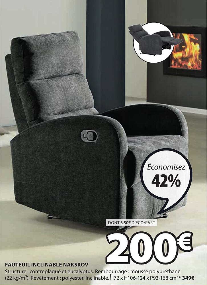 Fauteuil Inclinable Nakskov