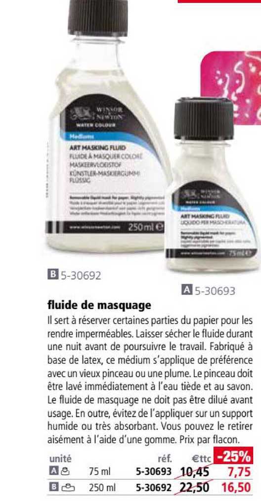 Fluide De Masquage