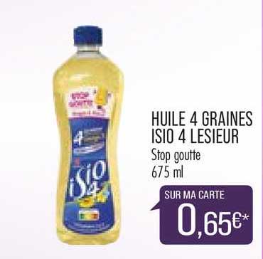huile 4 graines isio 4 lesieur