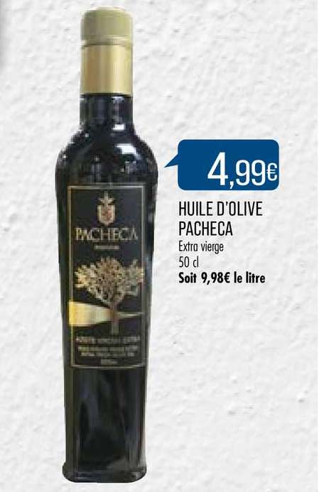 huile d'olive pacheca