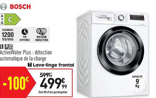 lave-linge frontal bosch