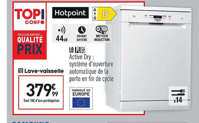 lave-vaisselle hotpoint