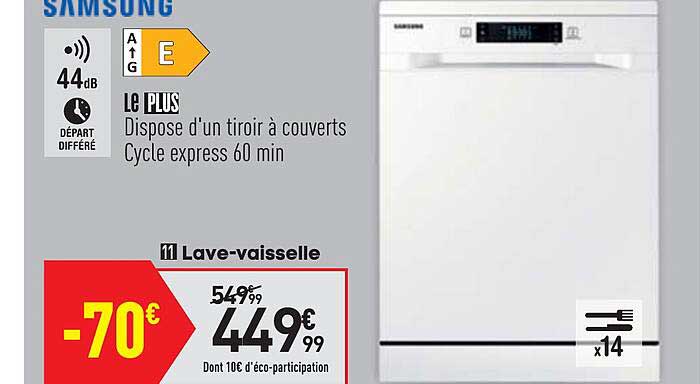 lave-vaisselle samsung