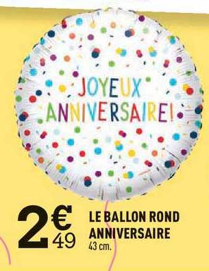 Le Ballon Rond Anniversaire
