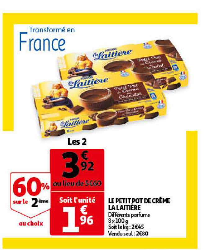 Le Petit Pot De Crème La Laitière