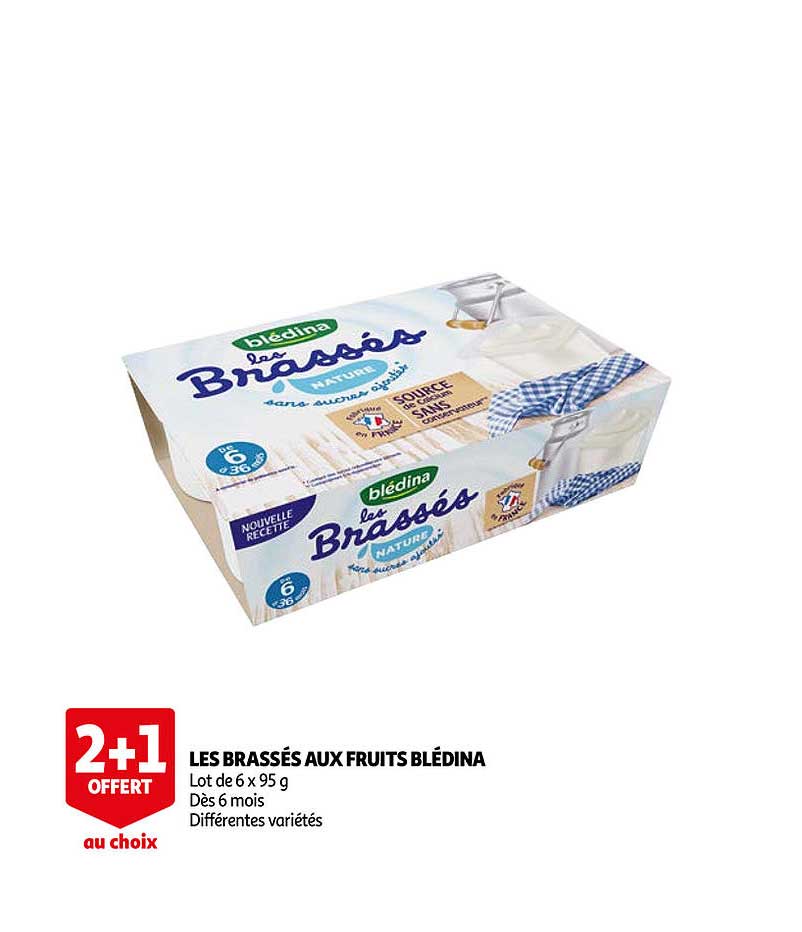 Les Brassés Aux Fruits Blédina